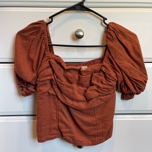 Abercrombie & Fitch Cropped Shirt